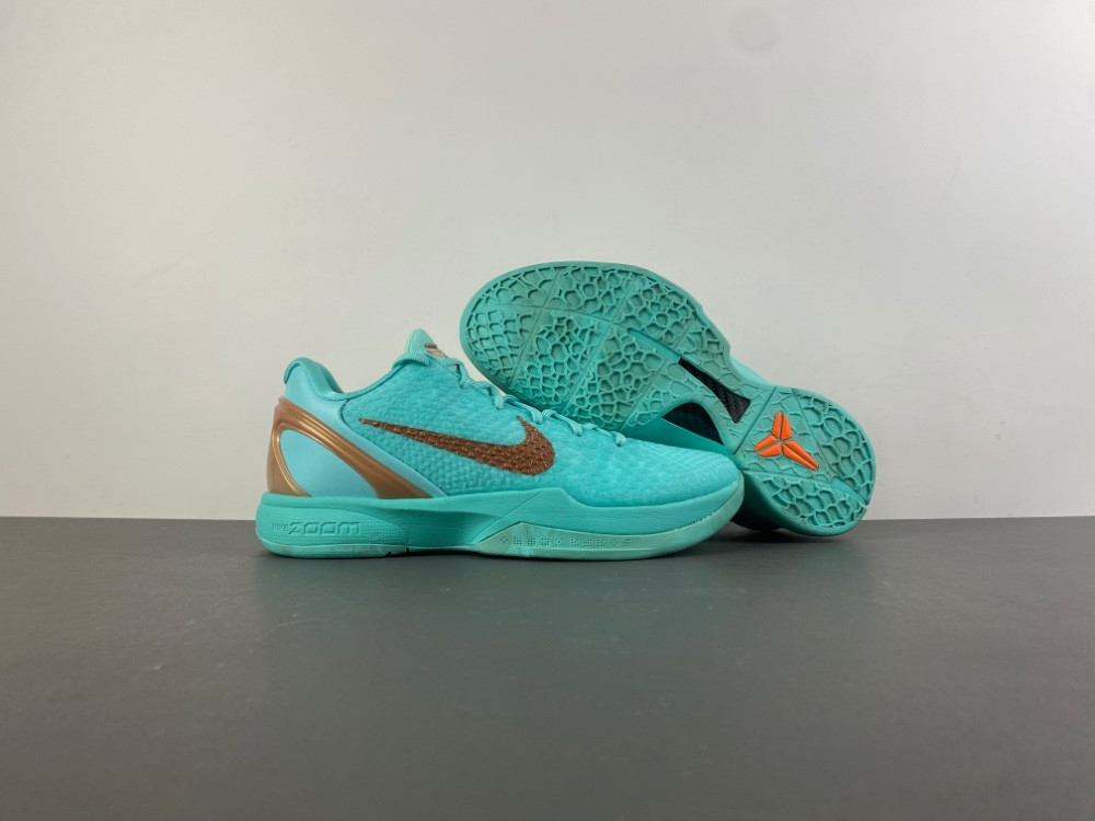 Jalen Brunson x Nike Kobe 6 Protro “Statue of Liberty” IQ5774-300