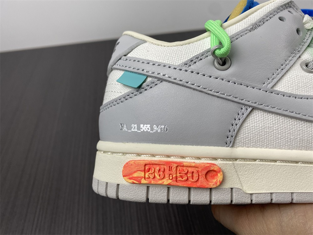 OF x Nk Dunk Low NO.26 Of 50 DM1602-116
