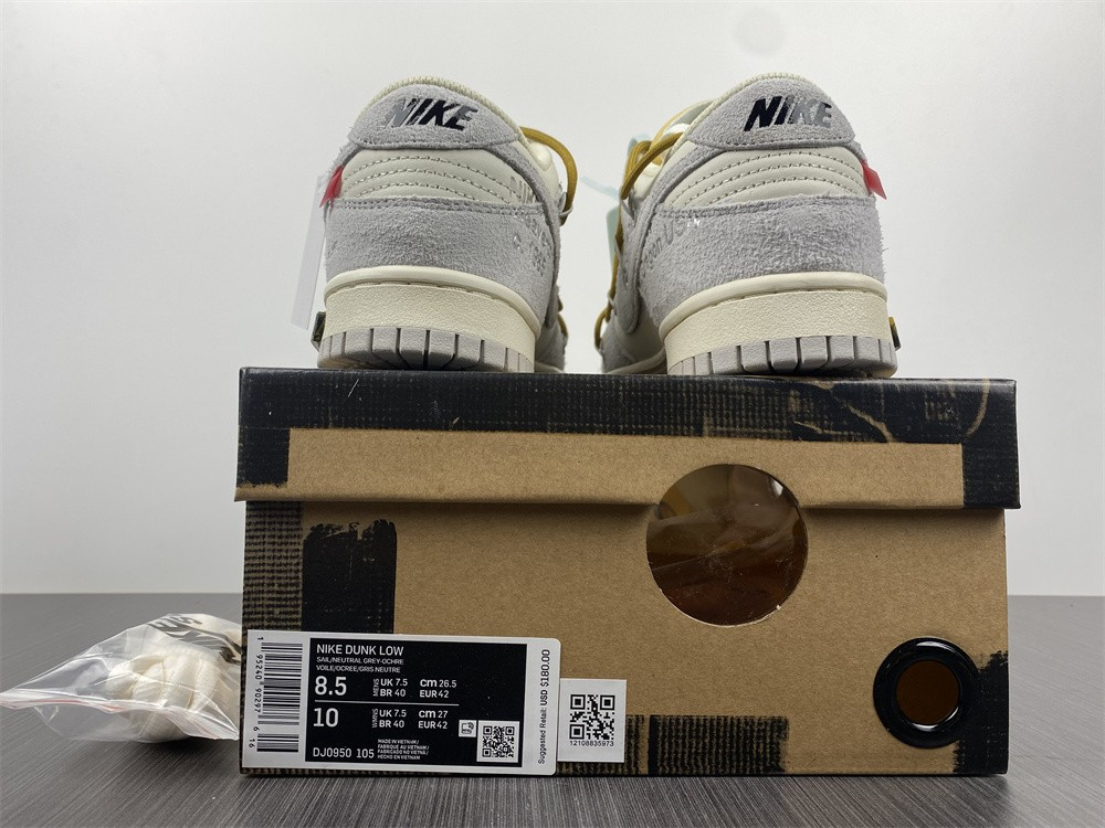 OF x Nk Dunk Low NO.37 Of 50 DJ0950-105