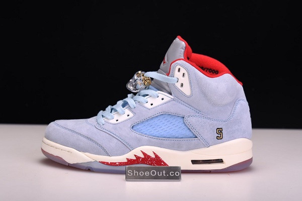 Trophy Room x Air Jordan 5 JSP Ice Blue CI1899-400
