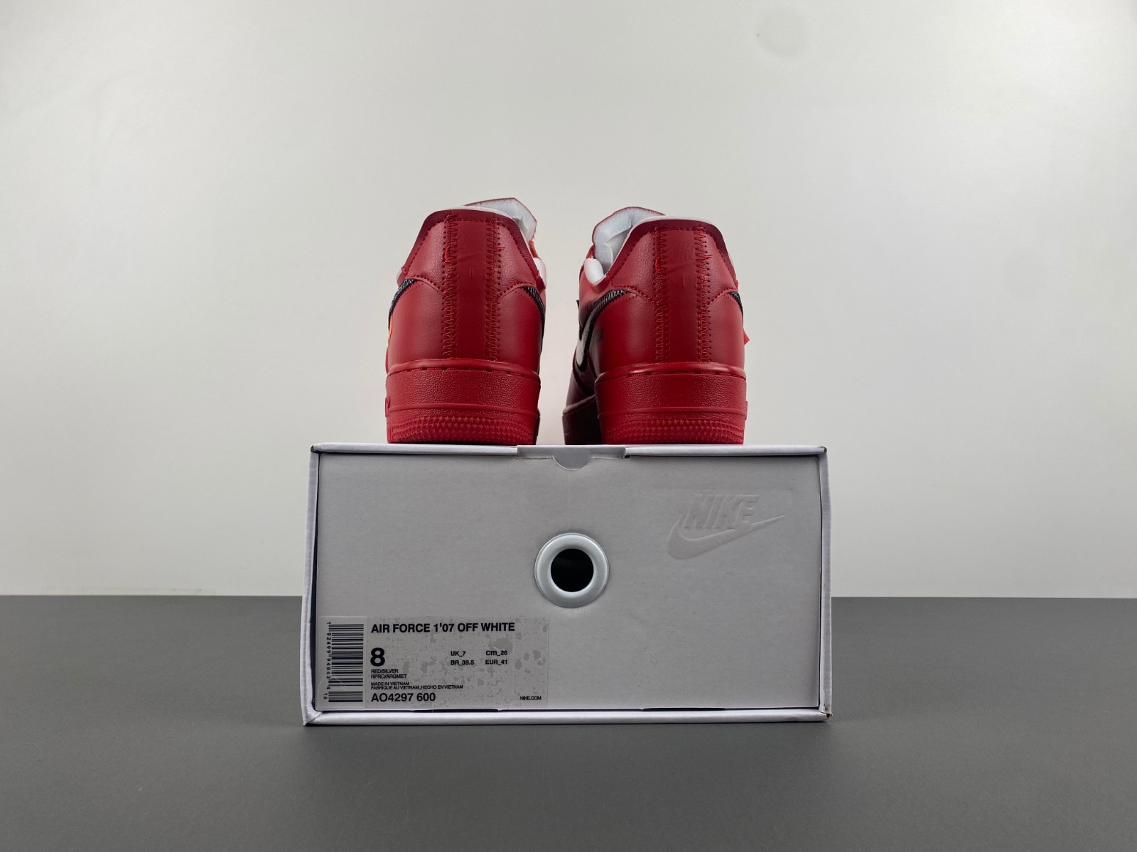 OFF White x Nike Air Force 1 AO4297-600