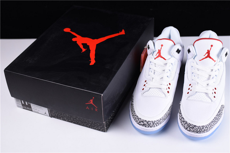 AIR JORDAN 3 RETRO NRG "FREE THROW LINE" white mens 923096-101