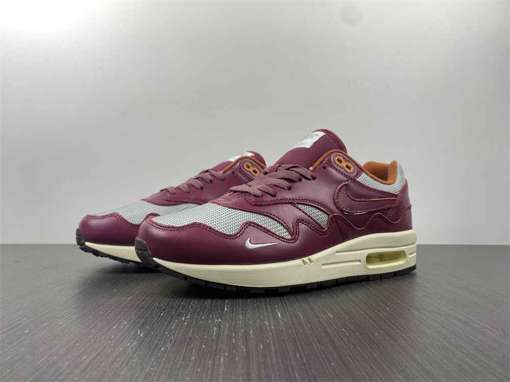 Nike Air Max 1 Patta Waves Rush Maroon  DO9549-001