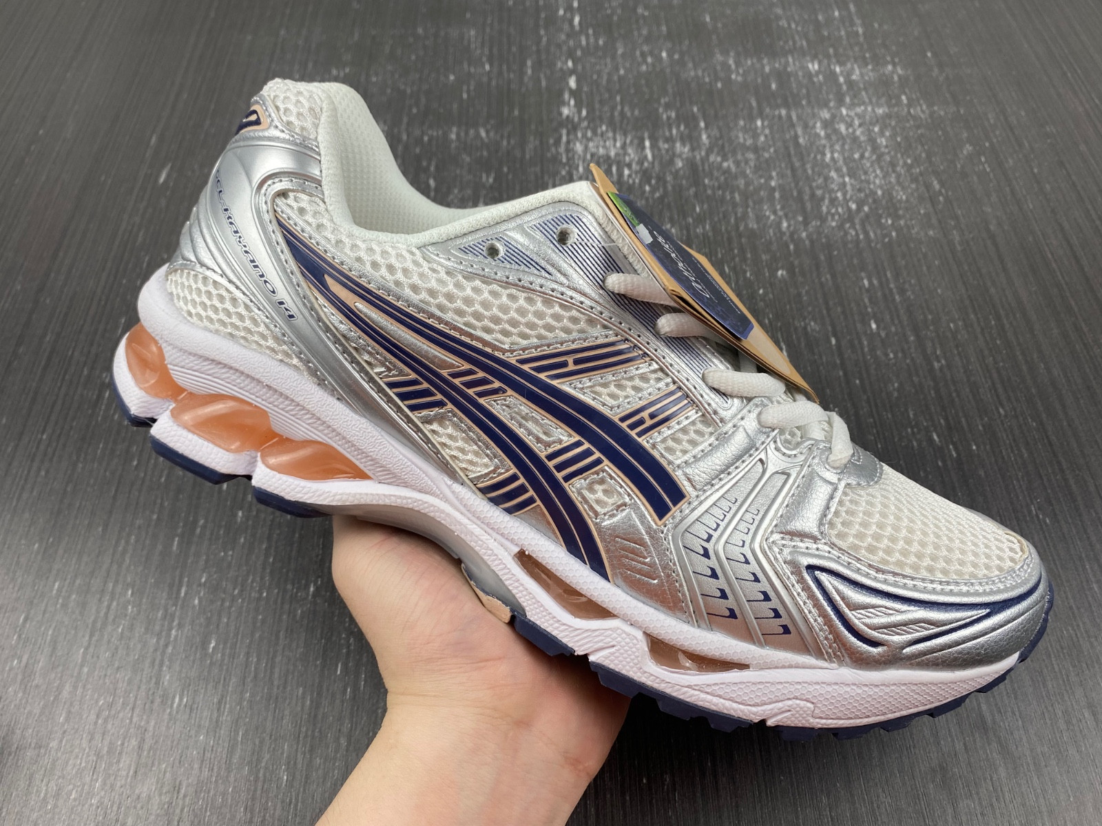 As*ic*s gel-kayano 14 white thunder blue 1202a056-103