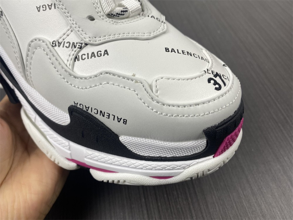 Ba*len*cia*ga triple s black sneaker 524039 w2fa4 9155
