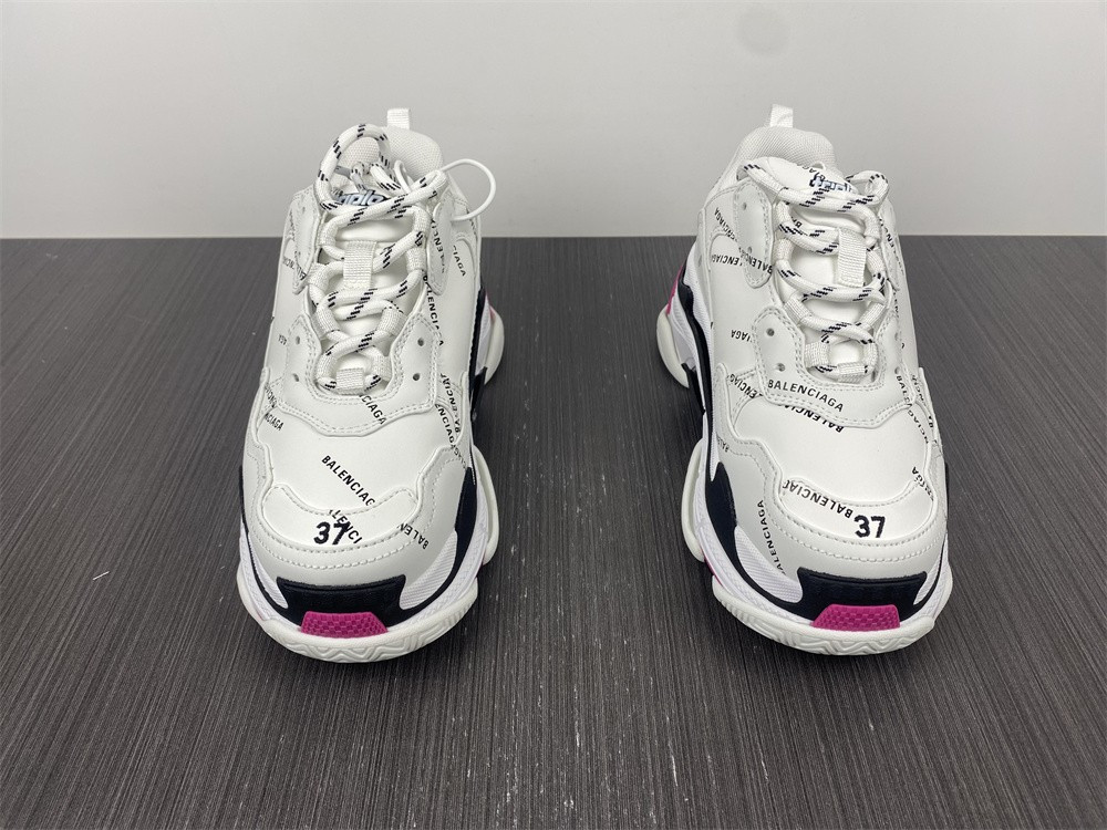Ba*len*cia*ga triple s black sneaker 524039 w2fa4 9155