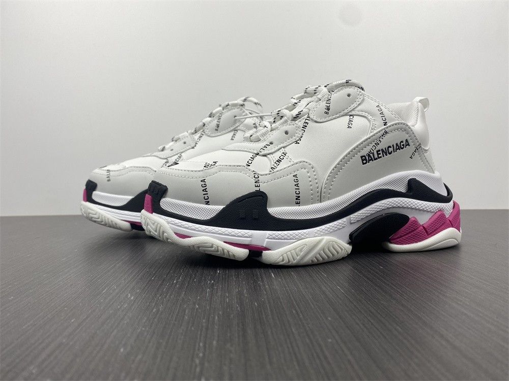 Ba*len*cia*ga triple s black sneaker 524039 w2fa4 9155