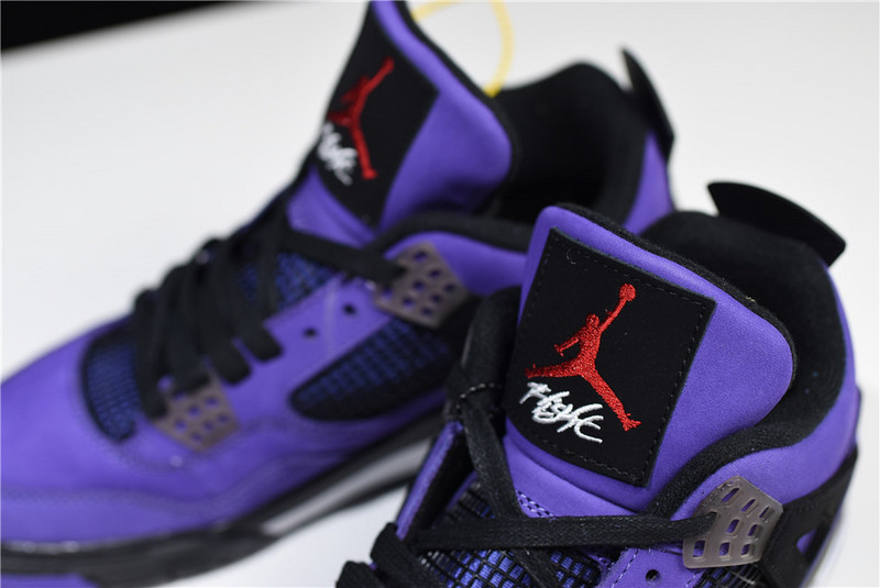 Travis Scott x Jordan 4 Retro Purple 308497-510