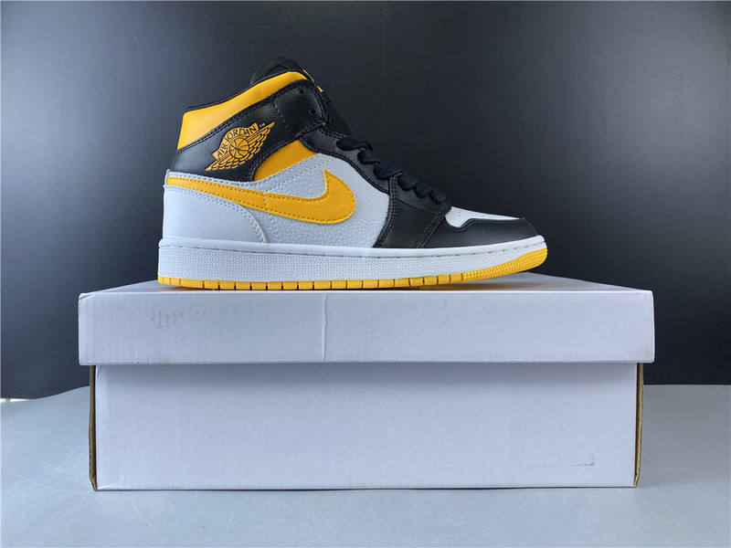 Air Jordan 1 Mid Laser Orange Black (W) CV5276-107