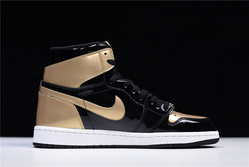 Air Jordan 1 Retro High Glod Toe 861428-007