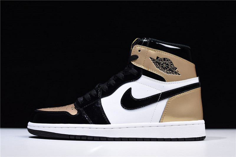 Air Jordan 1 Retro High Glod Toe 861428-007