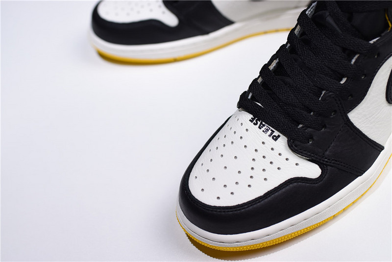 Air Jordan 1 Retro High OG NRG “Not For Resale” Varsity Maize 862428-107