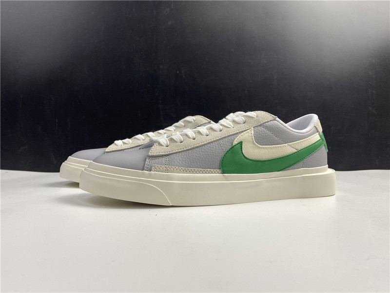 Sacai x Nike Blazer Low Medium Grey/Classic Green-White BV0076-403