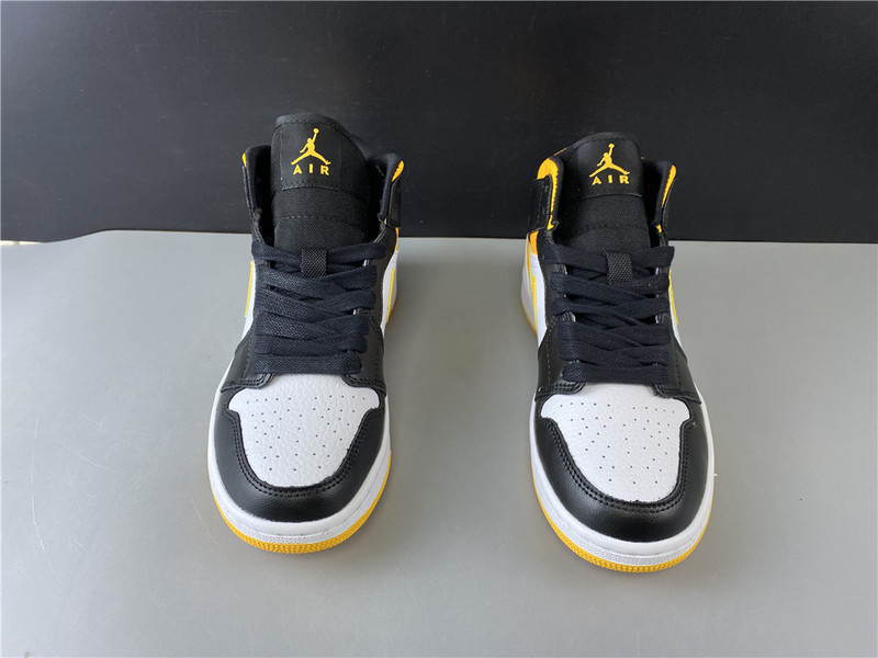 Air Jordan 1 Mid Laser Orange Black (W) CV5276-107