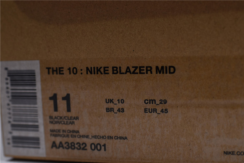 OF x Nike Blazer Mid “Grim Reaper”AA3832-001