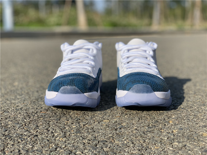 Air Jordan 11 Low “Navy Blue Snakeskin” CD6846-102