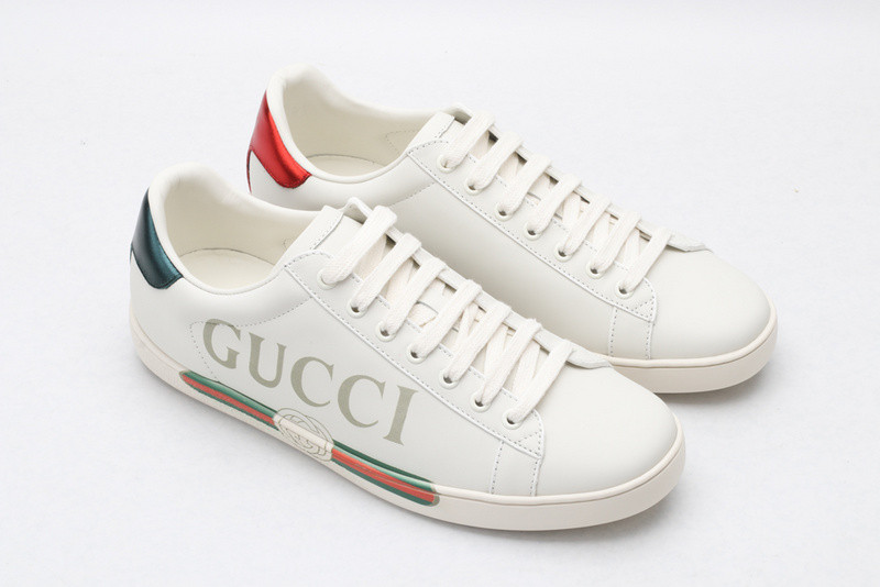 GC ACE EMBROIDERED LOW-TOP SNEAKER WITH LOGO