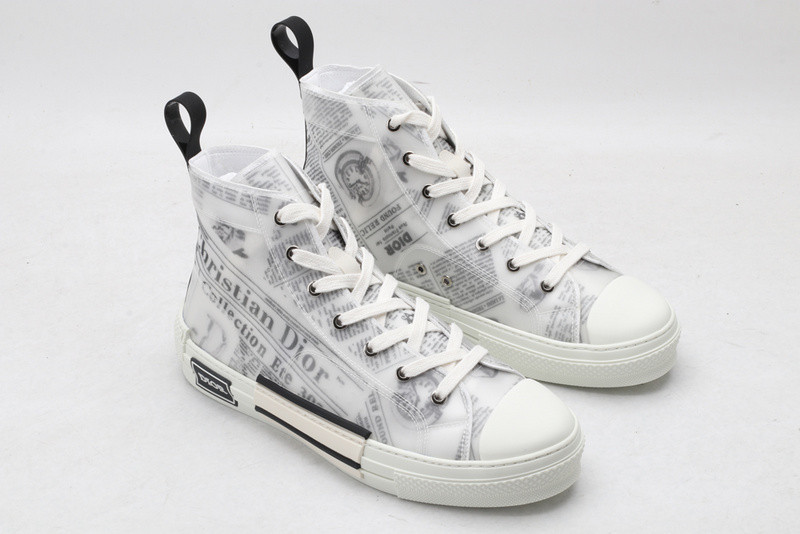 DR B23 High Top Daniel Asham Newspaper 3SH118YUO_H069