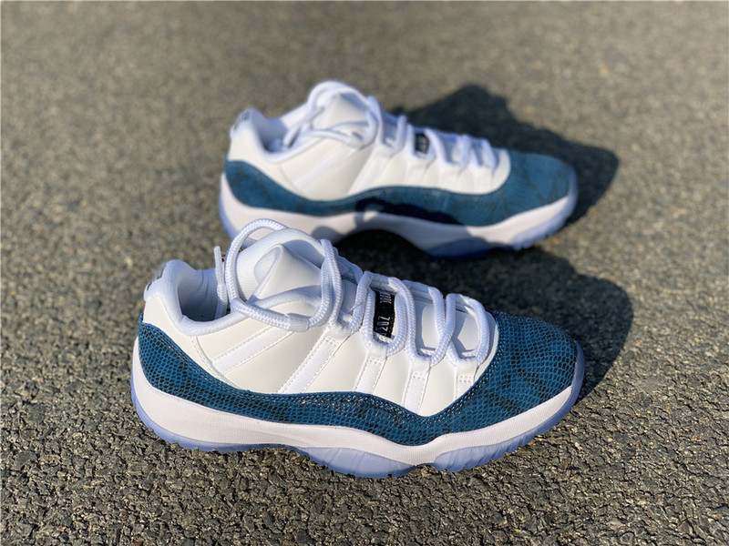 Air Jordan 11 Low “Navy Blue Snakeskin” CD6846-102