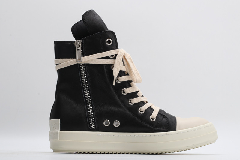 RO Sneakers Black High Smooth