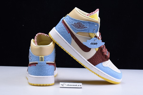 Maison Château Rouge x Air Jordan 1 Mid SE “Fearless” CU2803-200