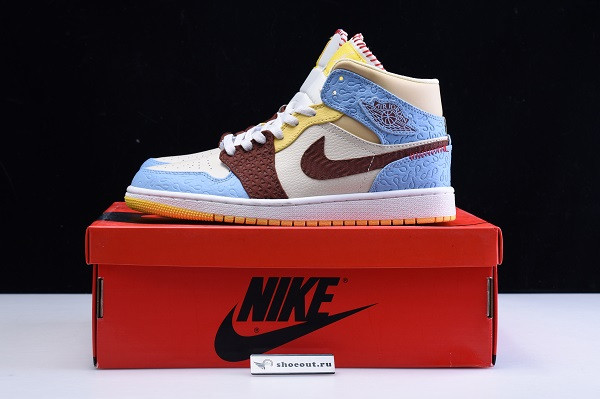 Maison Château Rouge x Air Jordan 1 Mid SE “Fearless” CU2803-200