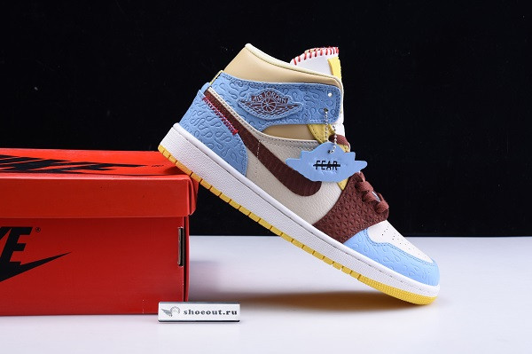 Maison Château Rouge x Air Jordan 1 Mid SE “Fearless” CU2803-200