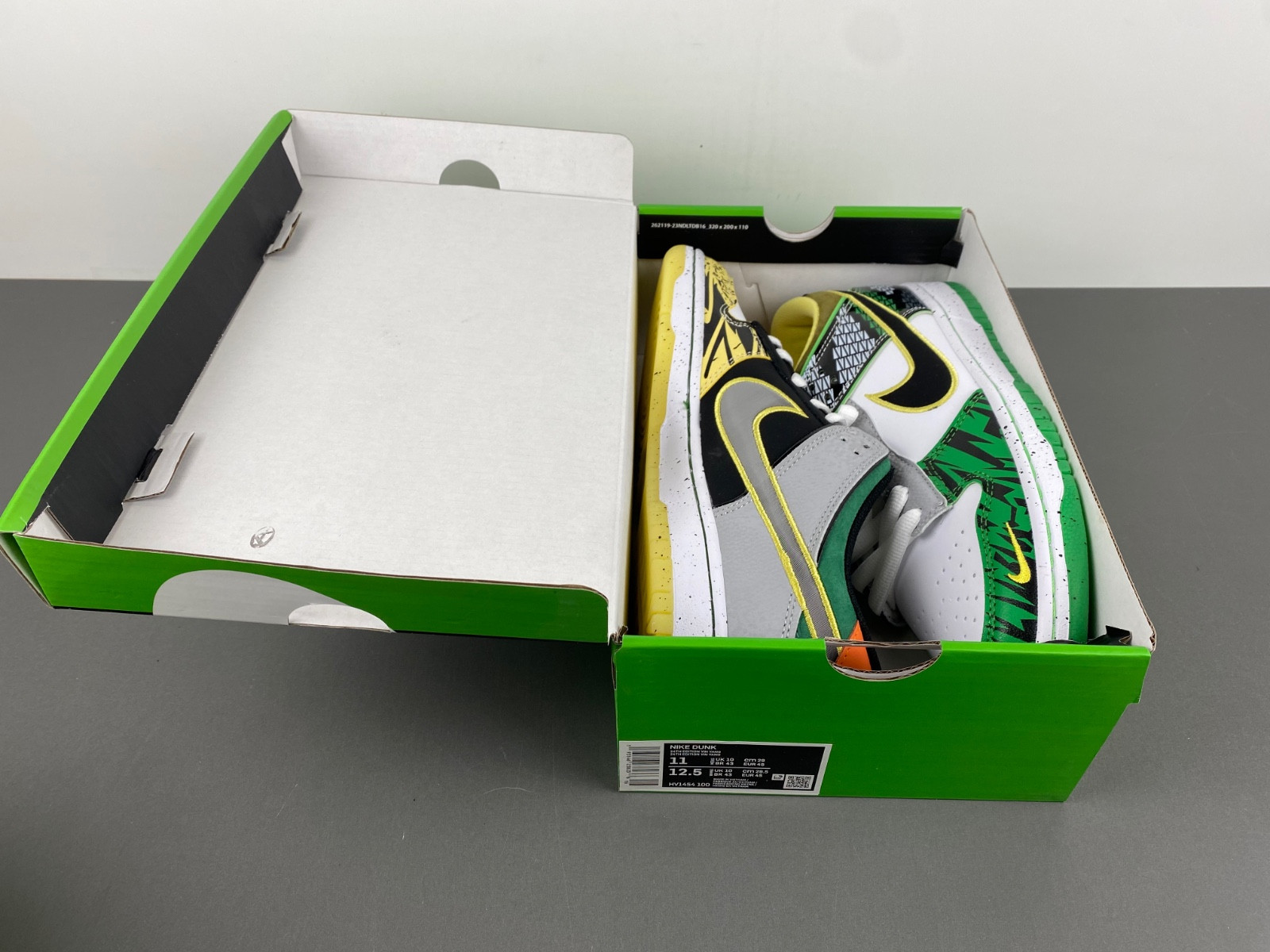 Division Street x Nike Dunk Low “What The Duck” (Away) HV1454-100