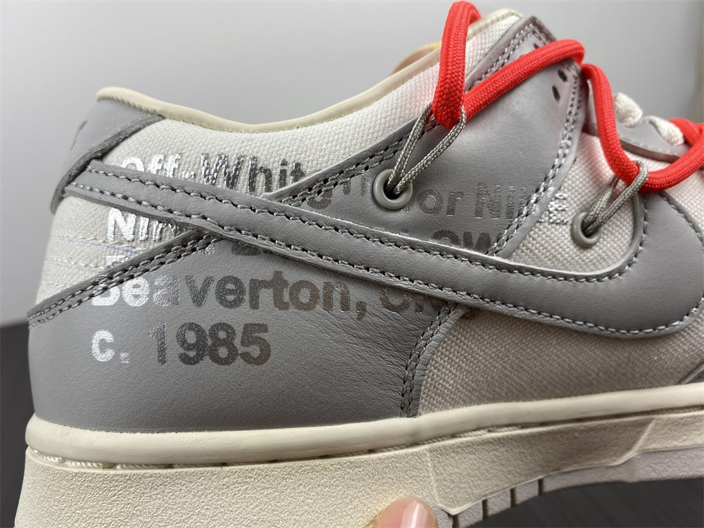 OF x Nk Dunk Low NO.06 Of 50 DJ1602-110