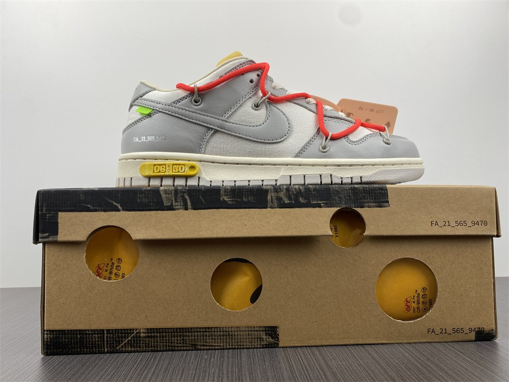 OF x Nk Dunk Low NO.06 Of 50 DJ1602-110
