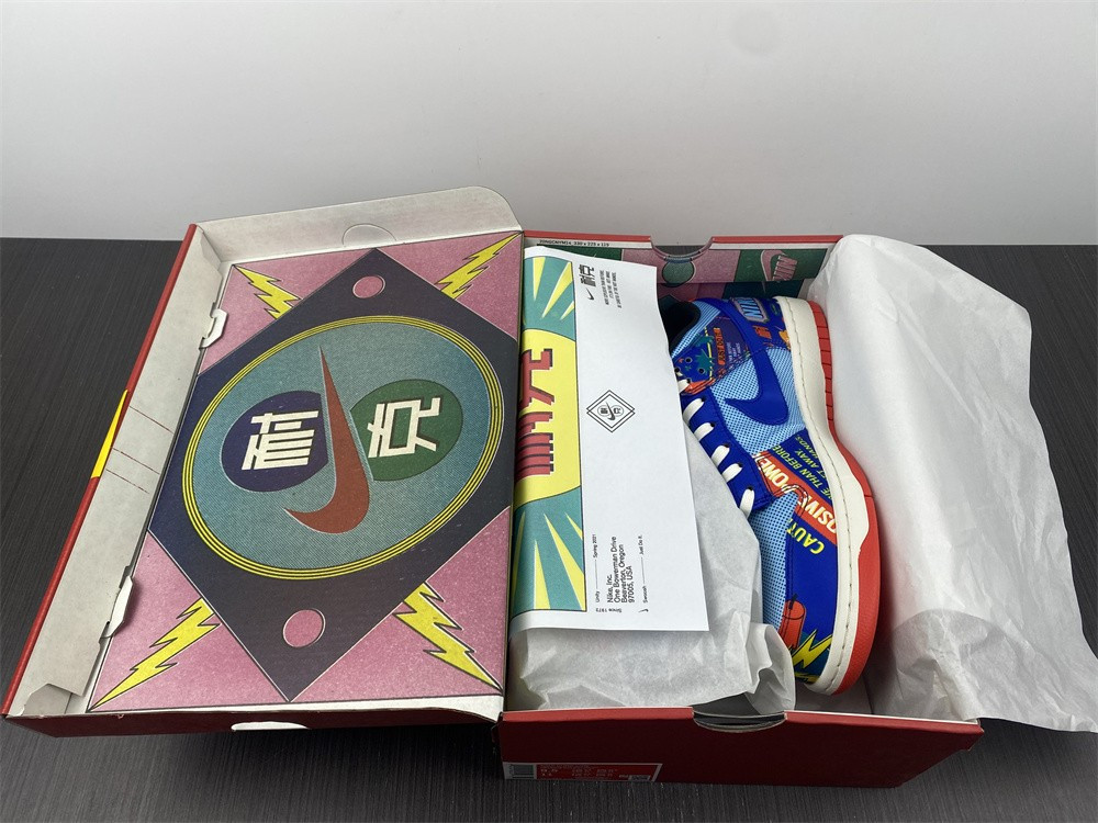 NIKE Dunk Low Firecracker DH4966-446