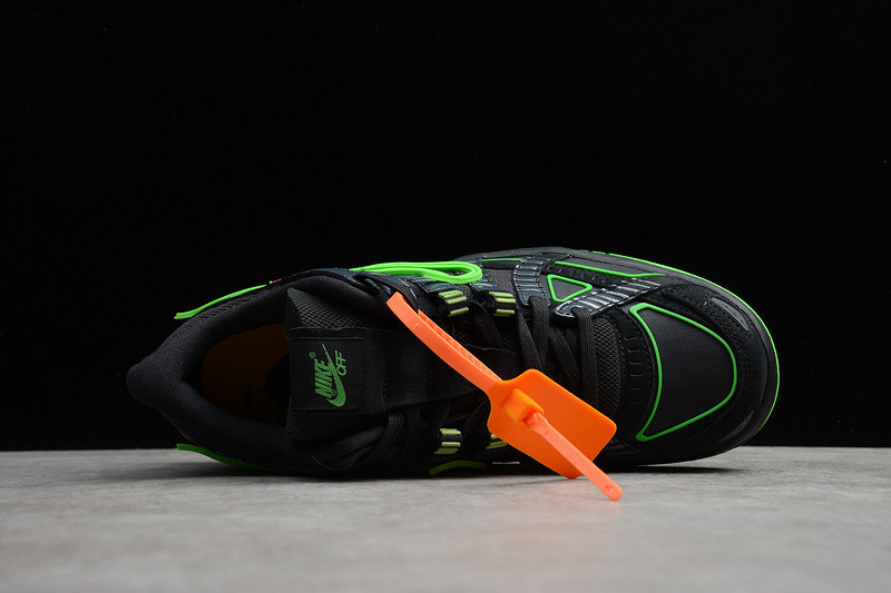 OFF White x Nike Air Rubber Dunk “Green Strike” CU6015-001