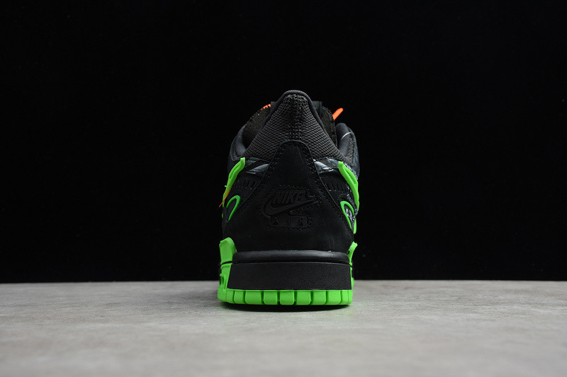 OFF White x Nike Air Rubber Dunk “Green Strike” CU6015-001