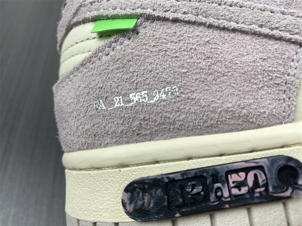 OF x Nike SB Dunk Low  Lot 12  DJ 0950-100