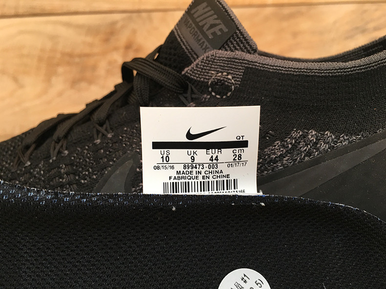 Nike Air Vapormax Flyknit "triple Black" 899473-003