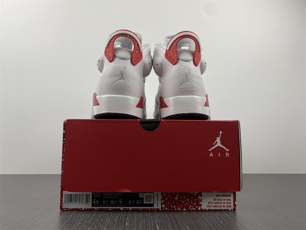 Air Jordan 6 “Red Oreo” CT8529-162