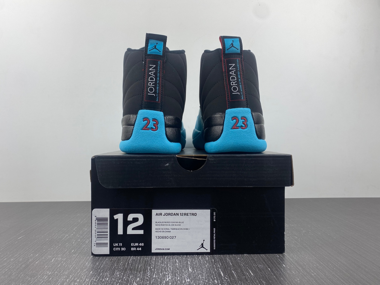 Air Jordan 12 “Gamma Blue” 130690-027