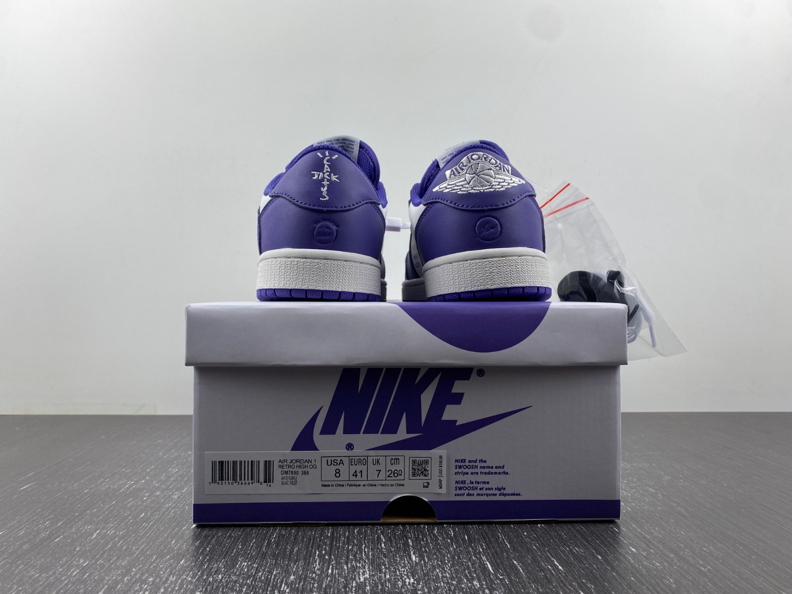 OFF-WHITE x Travis Scott x Air Jordan 1 DM7890-386