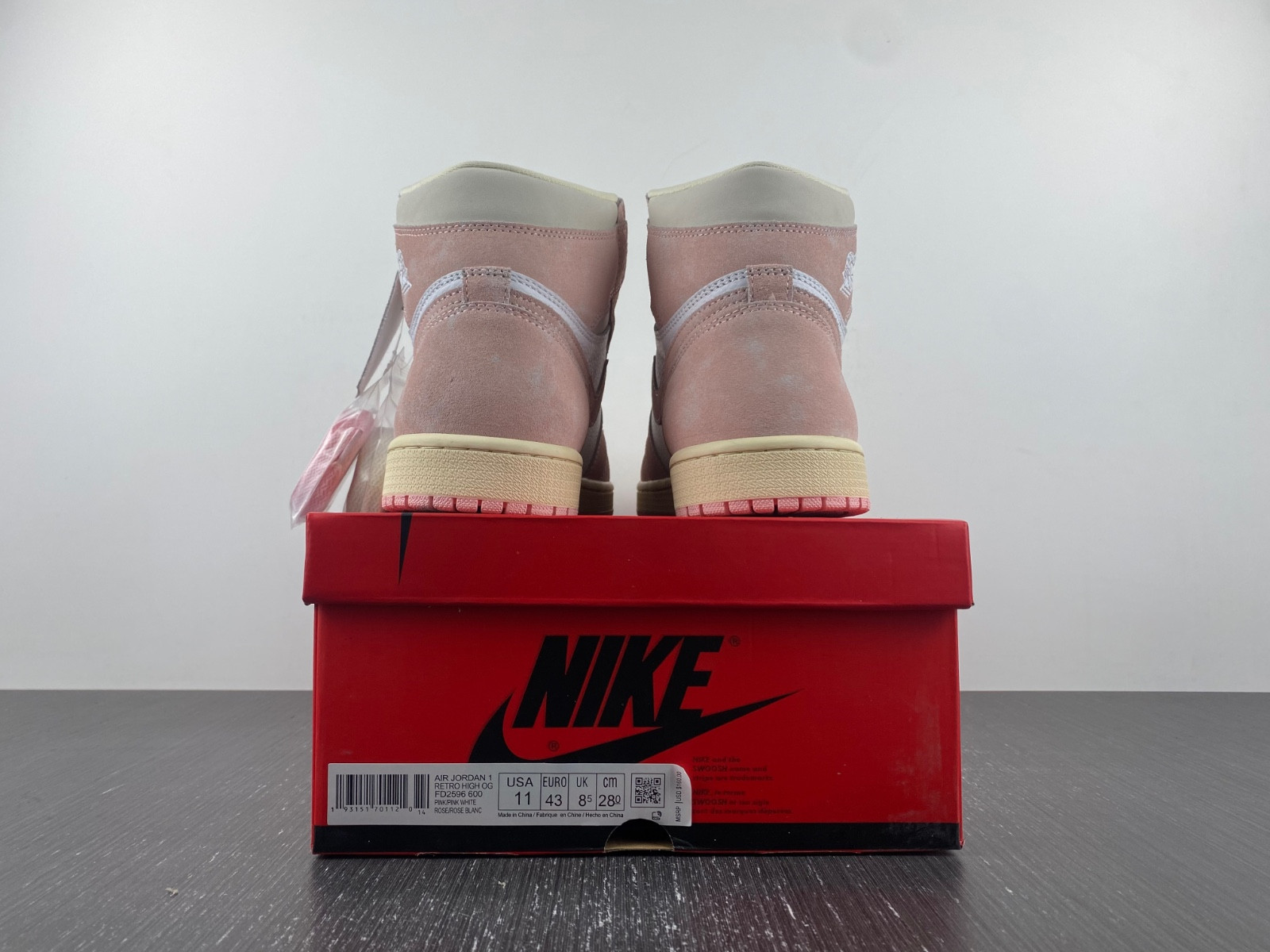 Air Jordan 1 High OG WMNS “Washed Pink” FD2596-600