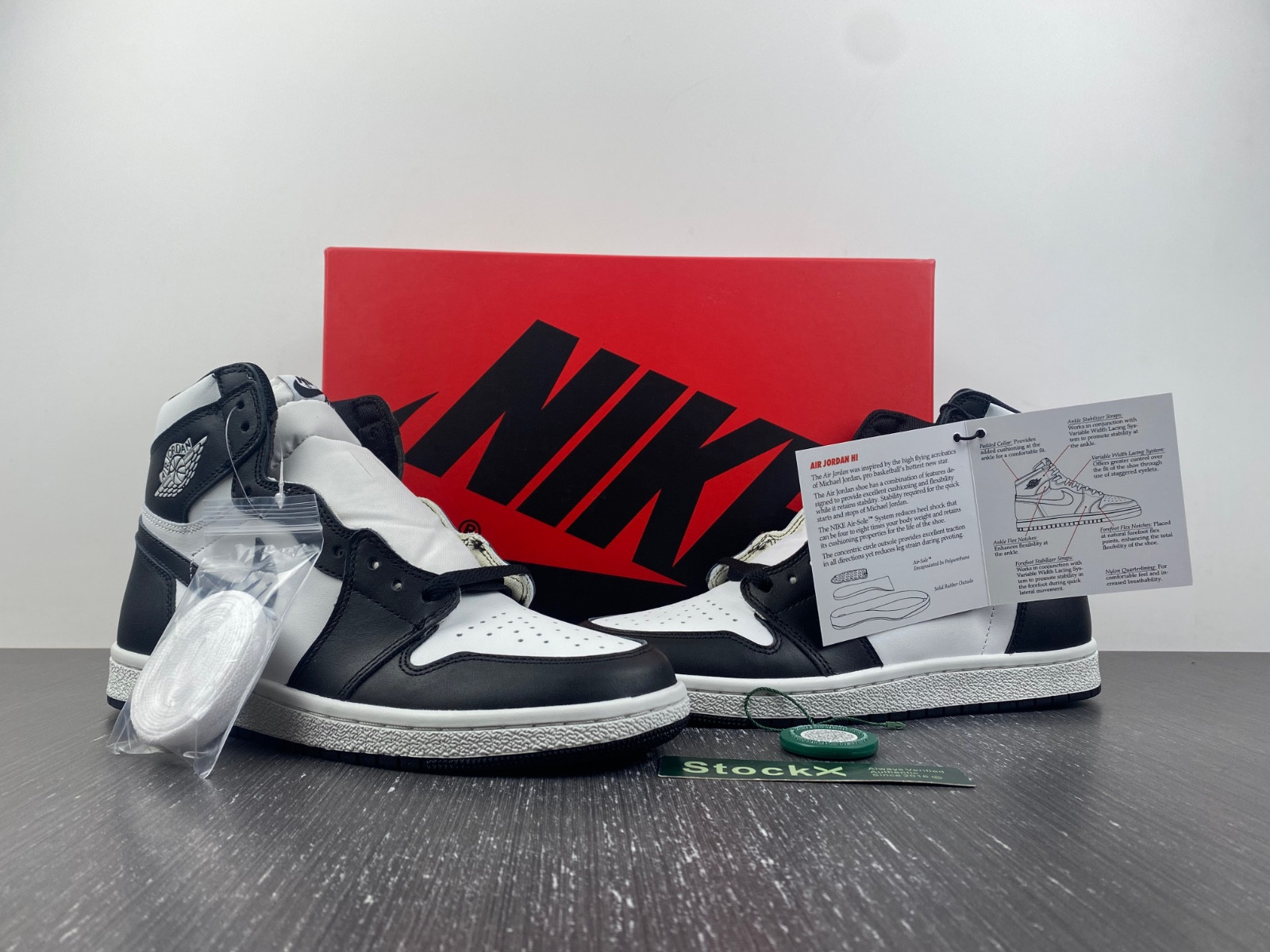 Jordan 1 Retro High 85 Black White (2023) BQ4422-001