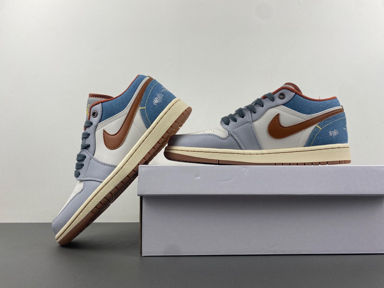 Air Jordan 1 Low “Denim” Is Available Now FZ5045-091