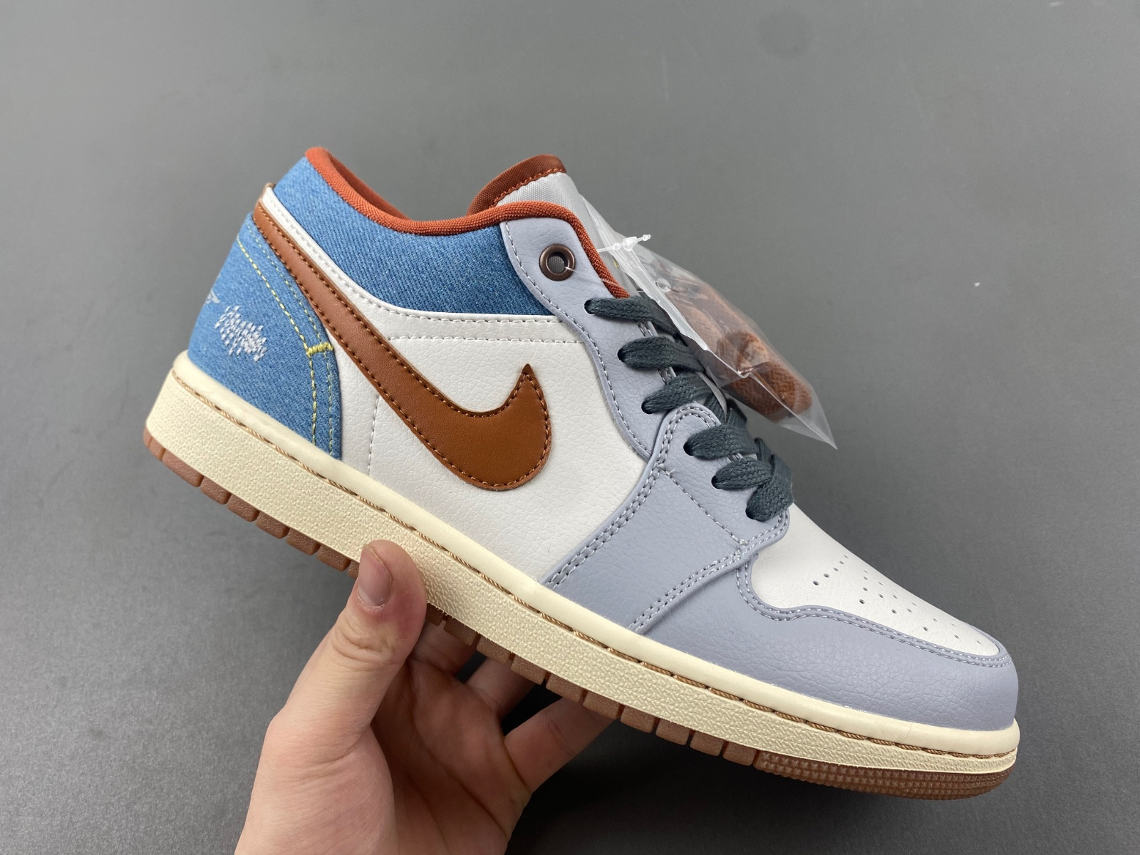 Air Jordan 1 Low “Denim” Is Available Now FZ5045-091