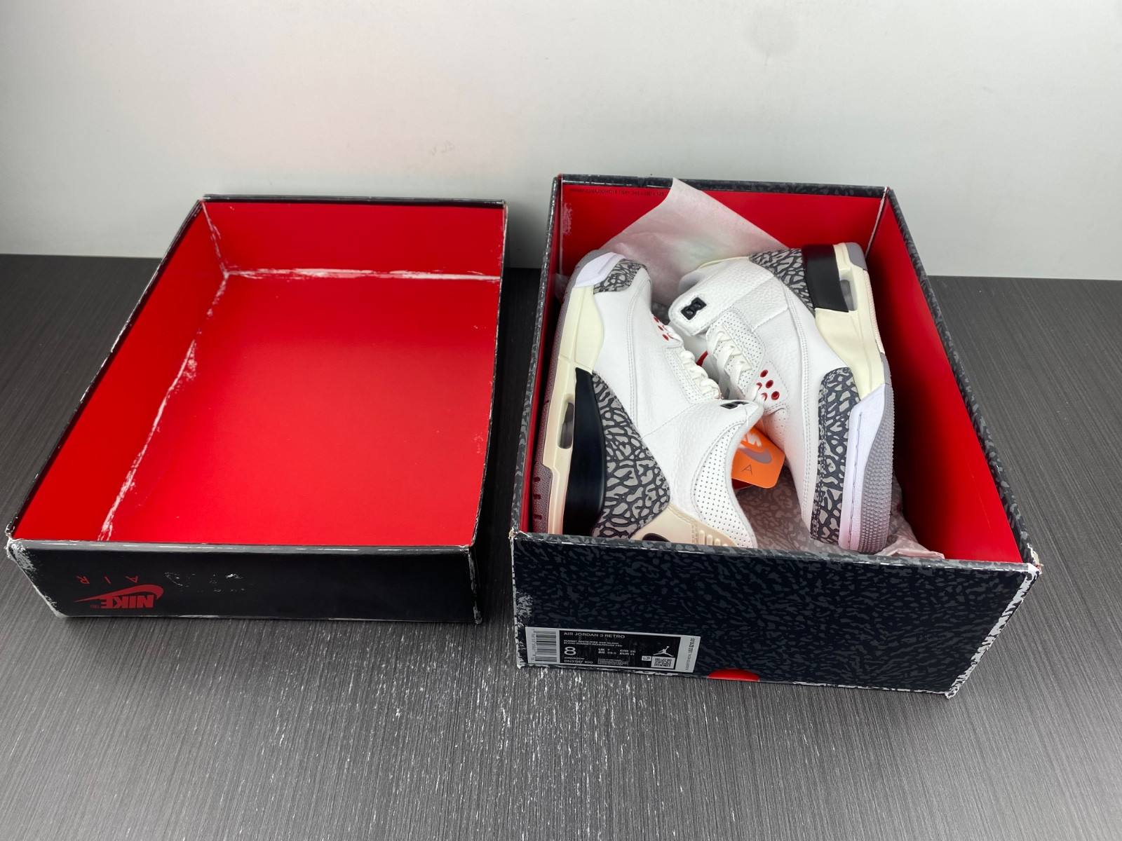Air Jordan 3 “White Cement Reimagined”  DN3707-100