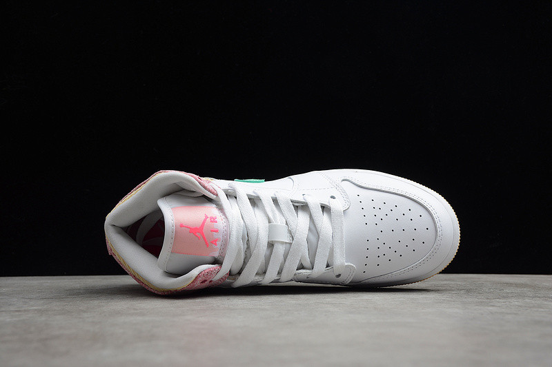 Air Jordan 1 Mid GS “Paint Drip” DD1666-100