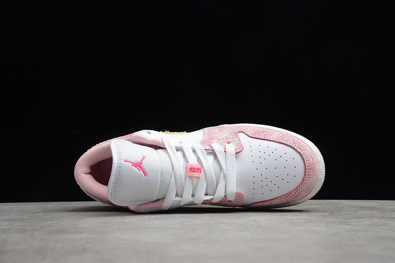 Air Jordan 1 Low GS “Paint Drip” CW7104-601