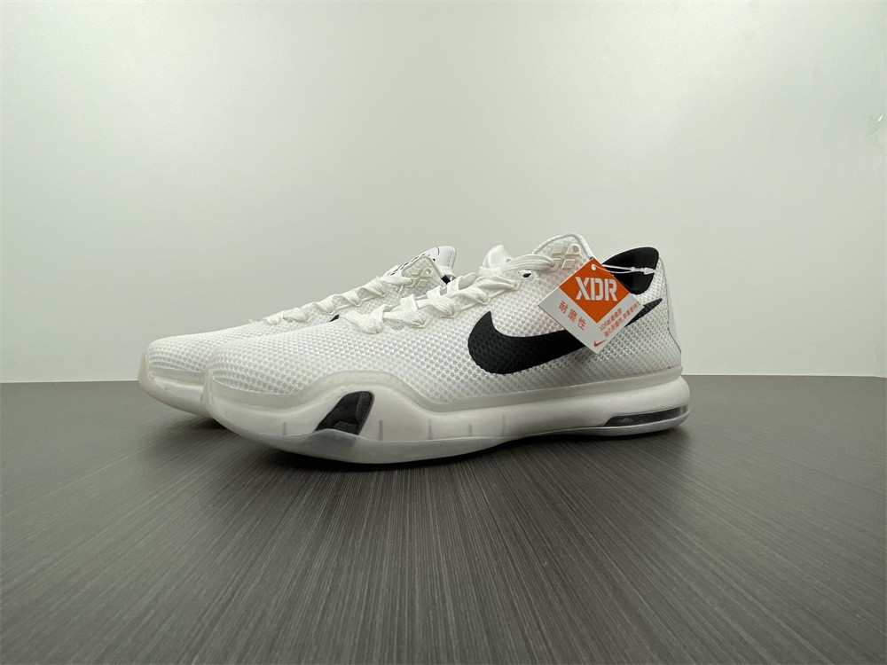 Nike Kobe 10 “Fundamentals” White/Wolf Grey-Black 705317-100