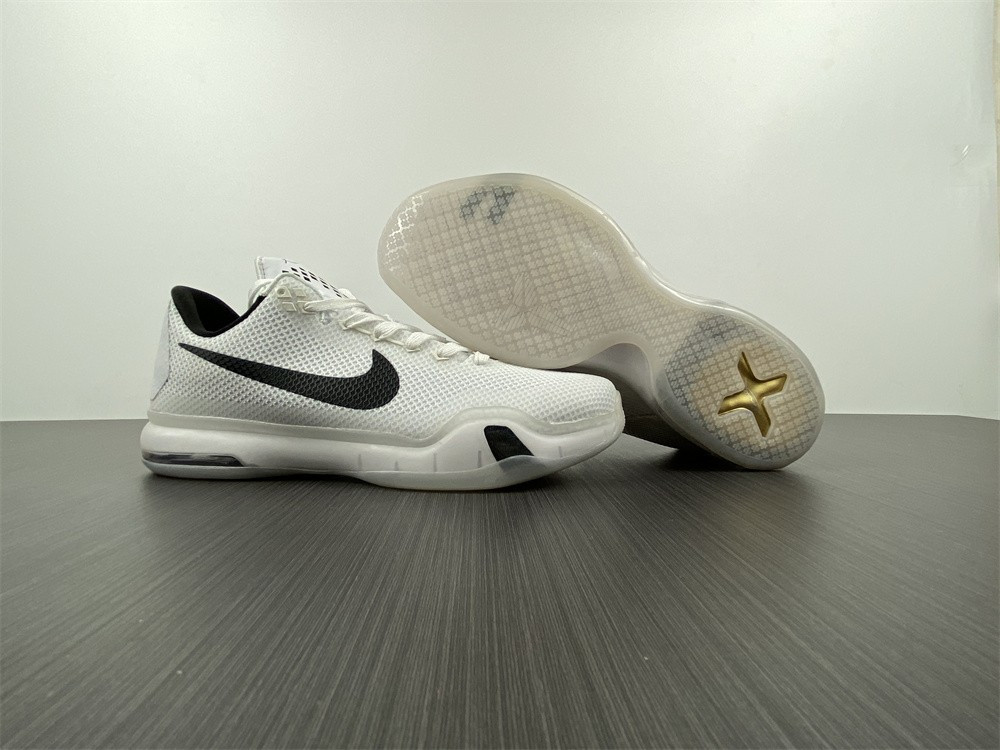 Nike Kobe 10 “Fundamentals” White/Wolf Grey-Black 705317-100