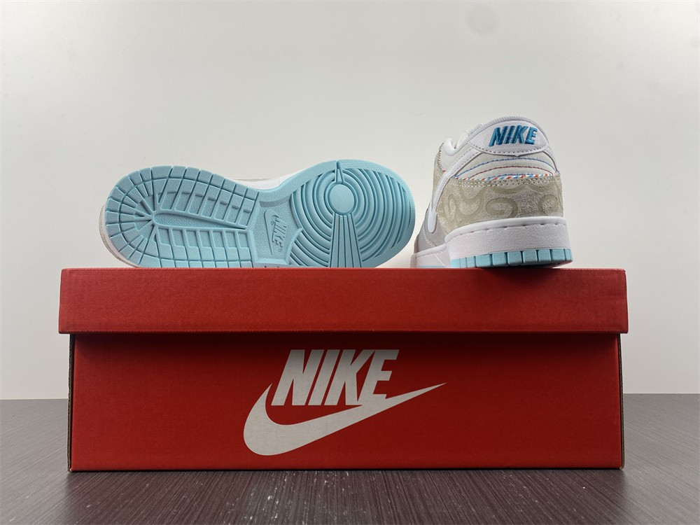 Nike Dunk Low “Barber Shop” DH7614-500