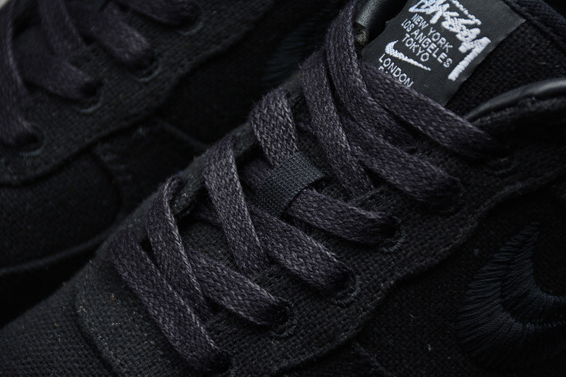 Stussy x Nike Air Force 1 Low Black CZ9084-001