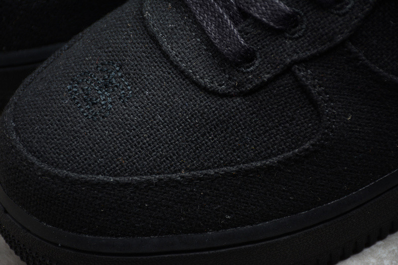 Stussy x Nike Air Force 1 Low Black CZ9084-001